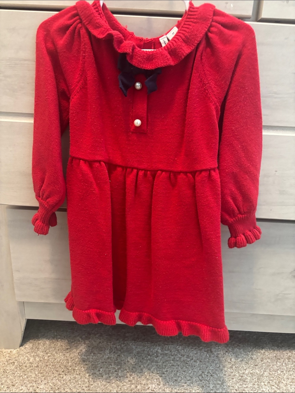 Red Sweater Dress